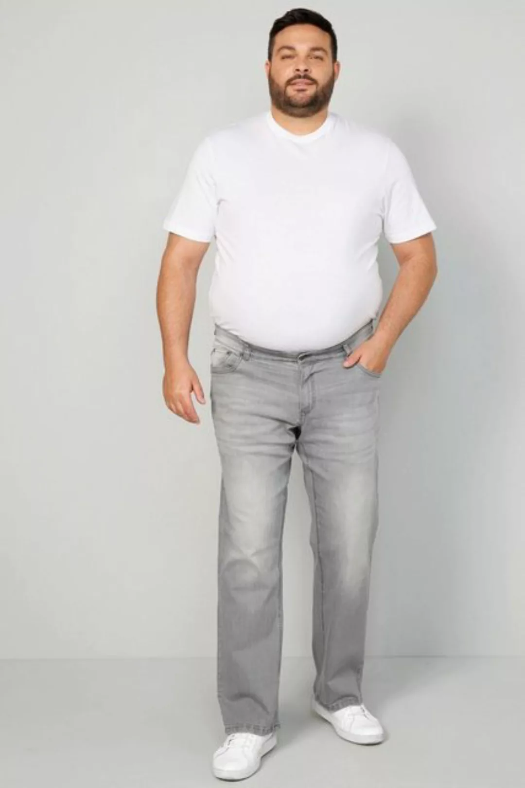 Men Plus 5-Pocket-Jeans Men+ Jeans 5-Pocket Bauchfit bis 41 günstig online kaufen