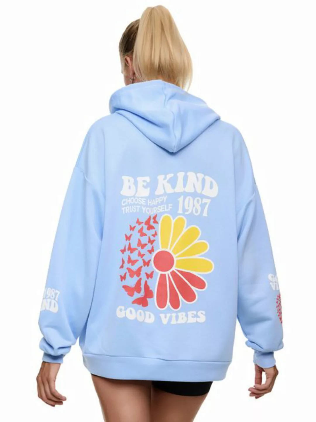 Worldclassca Hoodie Worldclassca Oversized BE KIND Hoodie Kapuzenpullover S günstig online kaufen