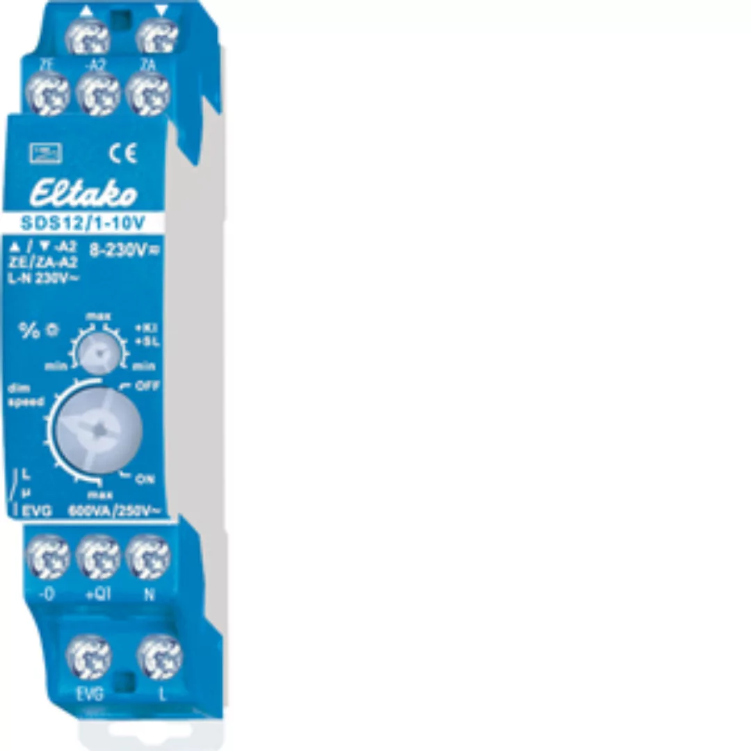 Eltako Steuerdimmschalter 1-10V,f.EVGs SDS12/1-10V - 21100800 günstig online kaufen