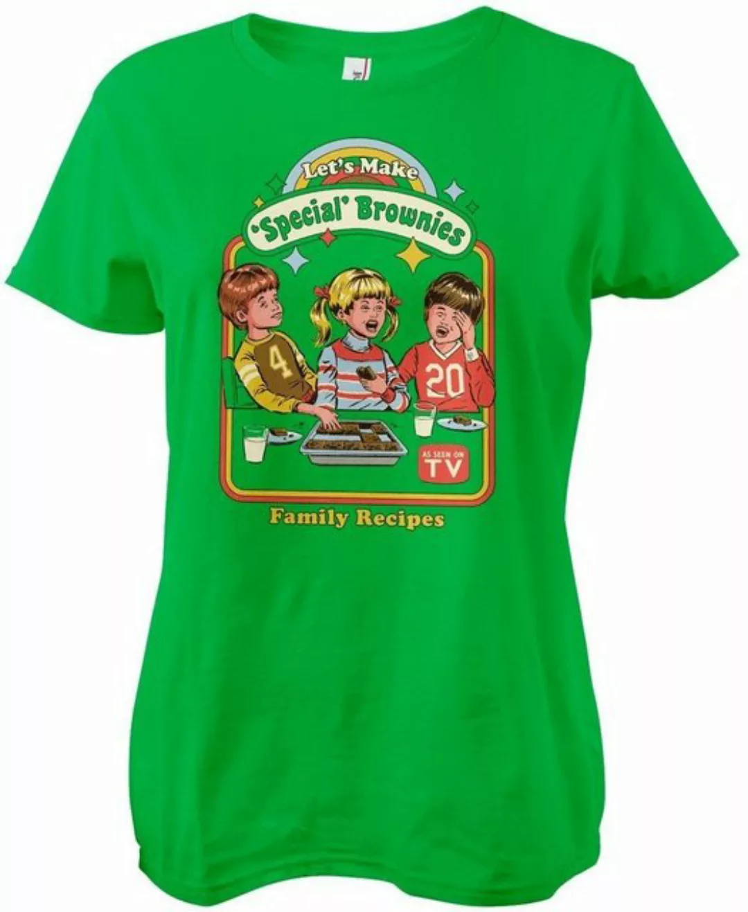 Steven Rhodes T-Shirt Let's Make Special Brownies günstig online kaufen