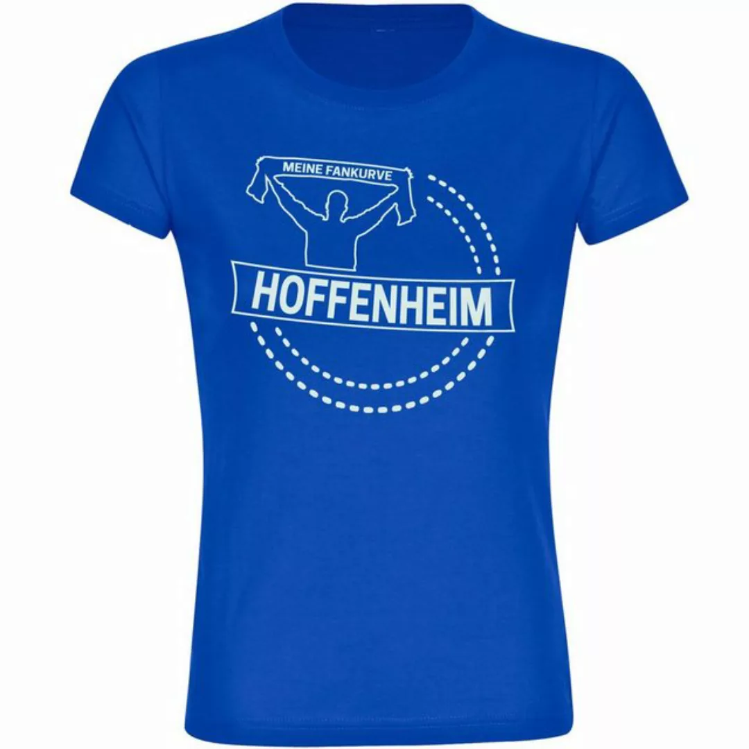 multifanshop T-Shirt Damen Hoffenheim - Meine Fankurve - Frauen günstig online kaufen