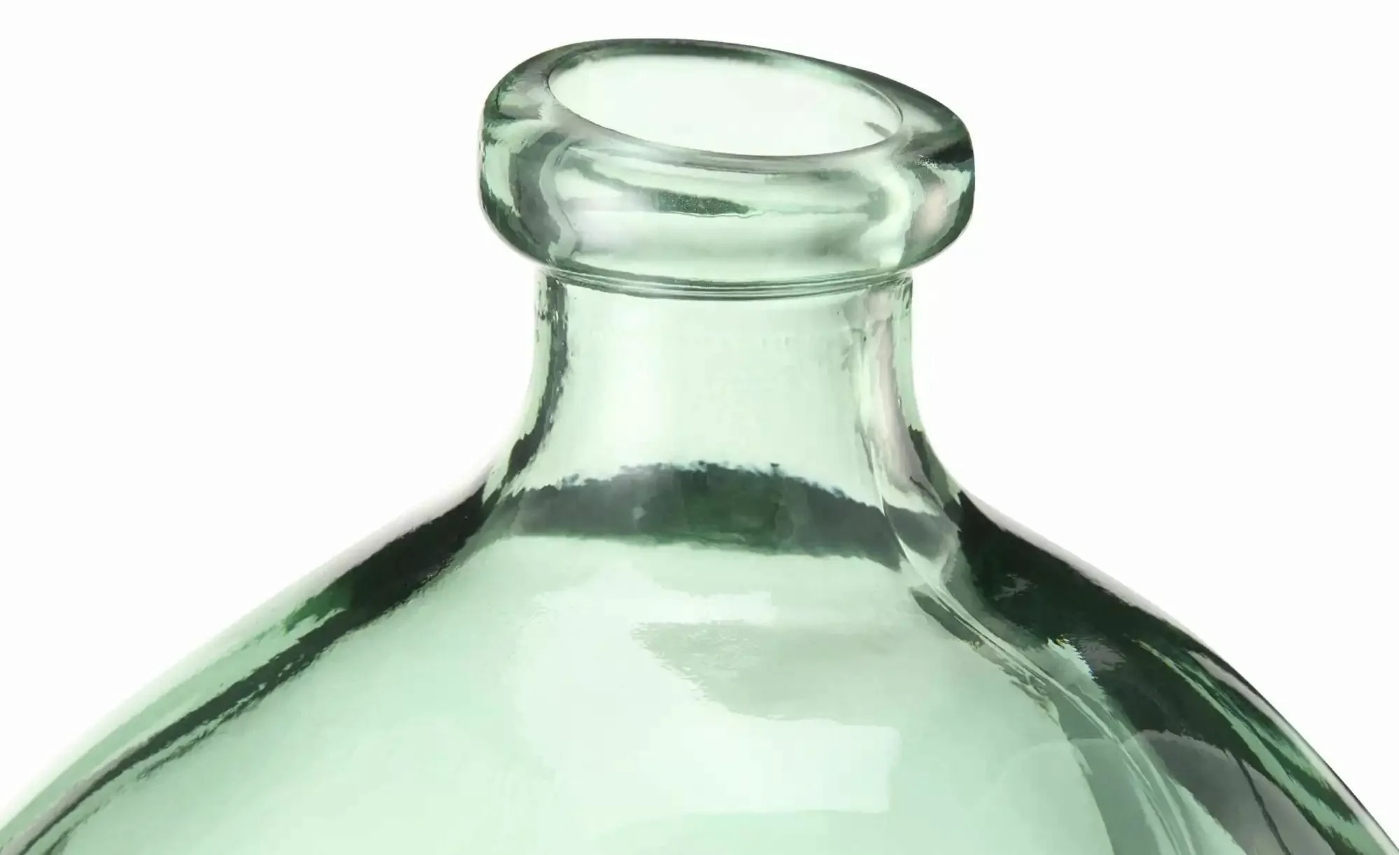 Vase   ¦ grün ¦ Glas ¦ Maße (cm): H: 23  Ø: 20 Accessoires > Vasen - Höffne günstig online kaufen