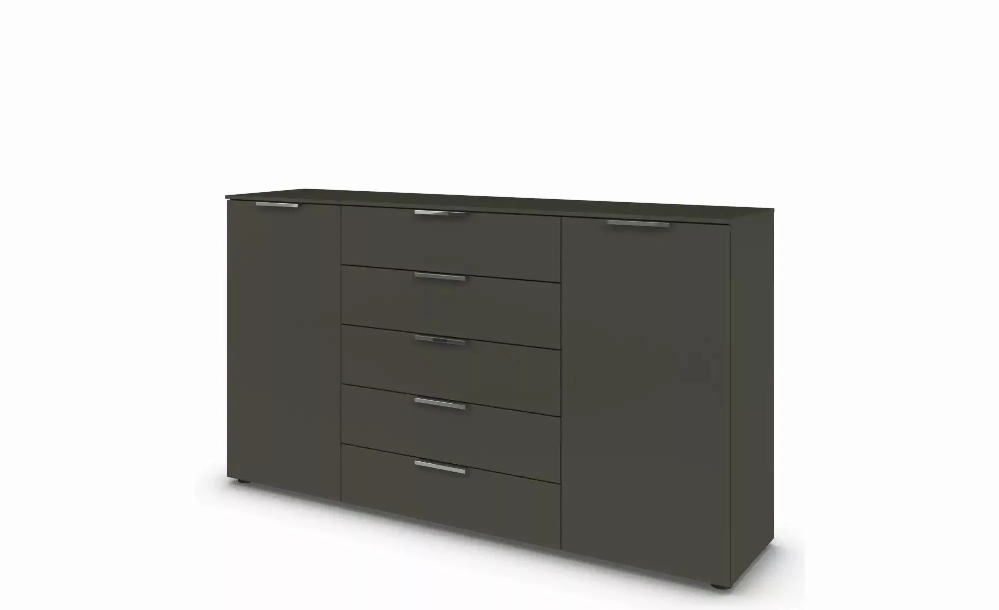 Sideboard  Frome ¦ schwarz ¦ Maße (cm): B: 180 H: 100 Kommoden & Sideboards günstig online kaufen