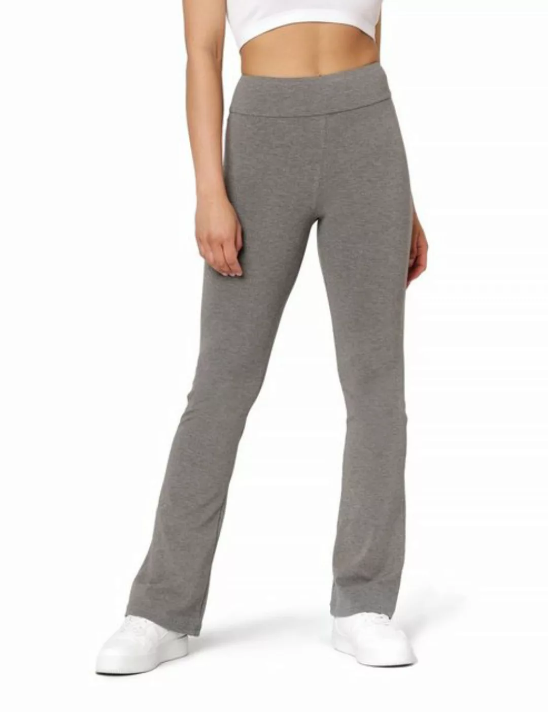 Bellivalini Leggings Damen Yogahose Jogginghose Flare Hose BLV50-277 (1-tlg günstig online kaufen