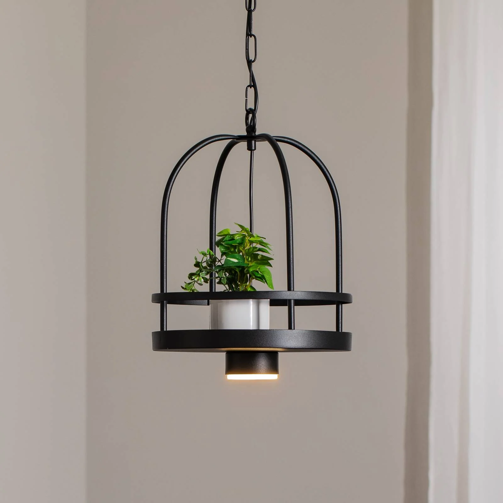 Hängeleuchte Zona, schwarz, Ø 30 cm, Stahl günstig online kaufen