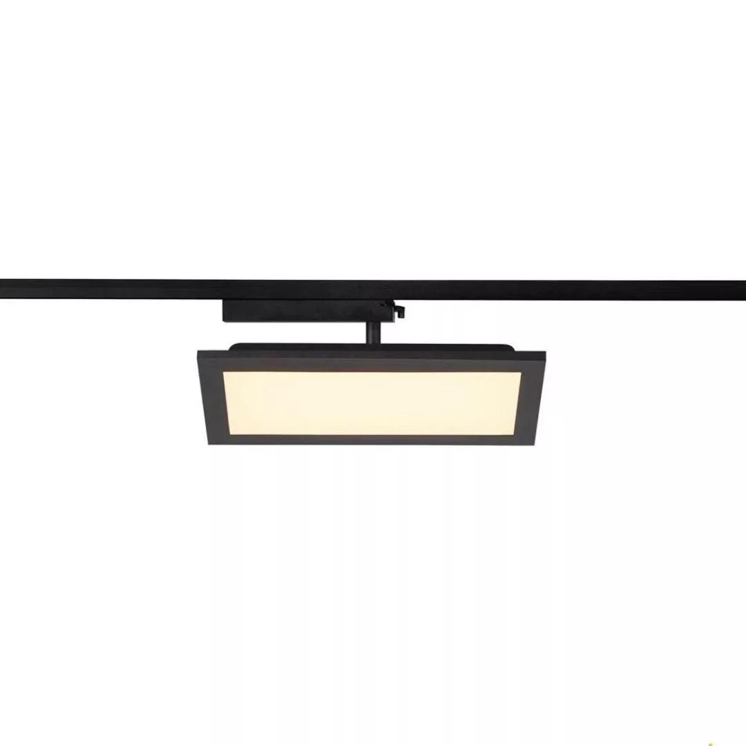 LED 1-Phasen Spot Panel Track in Schwarz 18W 1800lm eckig günstig online kaufen