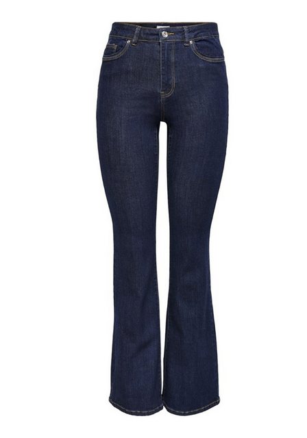 ONLY Bootcut-Jeans B800 Damen Bootcut Jeans Hose High Waist weite Jeanshose günstig online kaufen