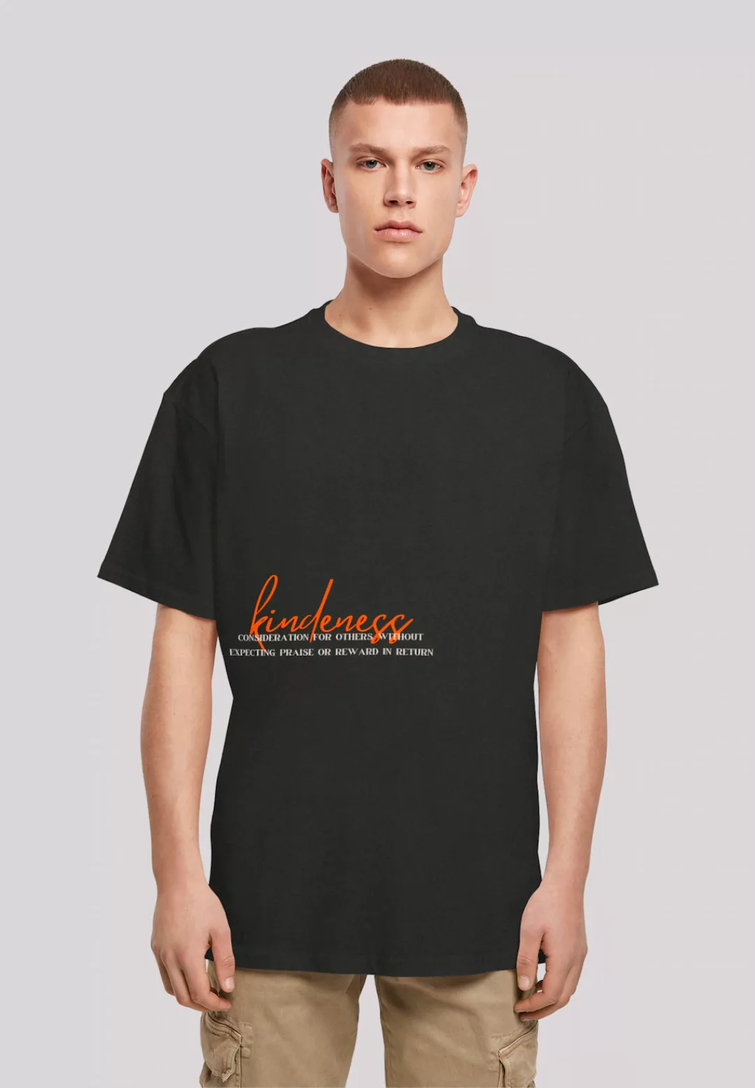 F4NT4STIC T-Shirt "kindness OVERSIZE TEE", Print günstig online kaufen