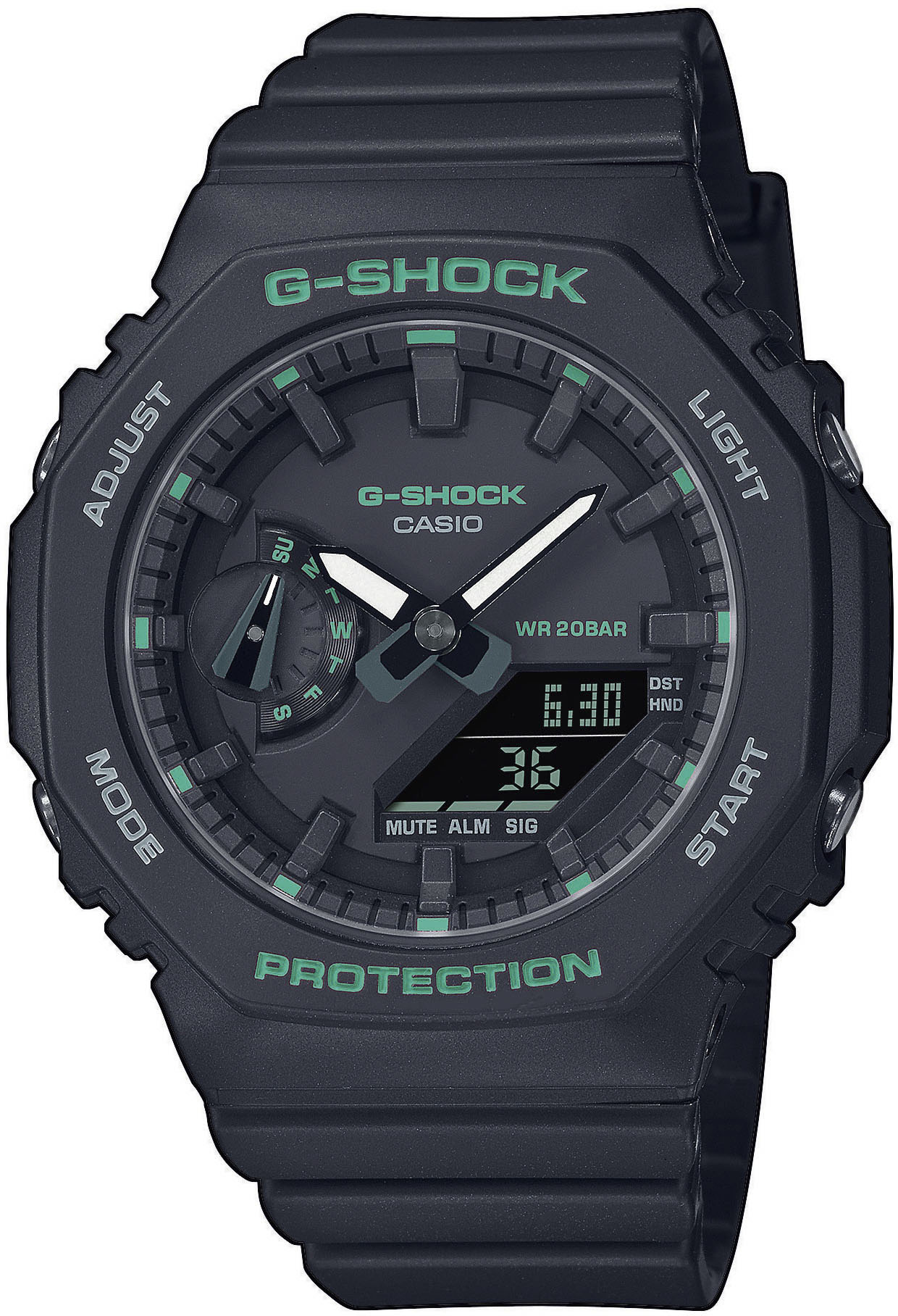 CASIO G-SHOCK Chronograph »GMA-S2100GA-1AER«, Quarzuhr, Armbanduhr, Damen, günstig online kaufen