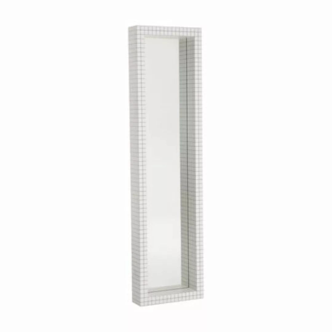 Wandspiegel Quaderna 476 plastikmaterial weiß / L 51 x H 195 cm -  Superstu günstig online kaufen