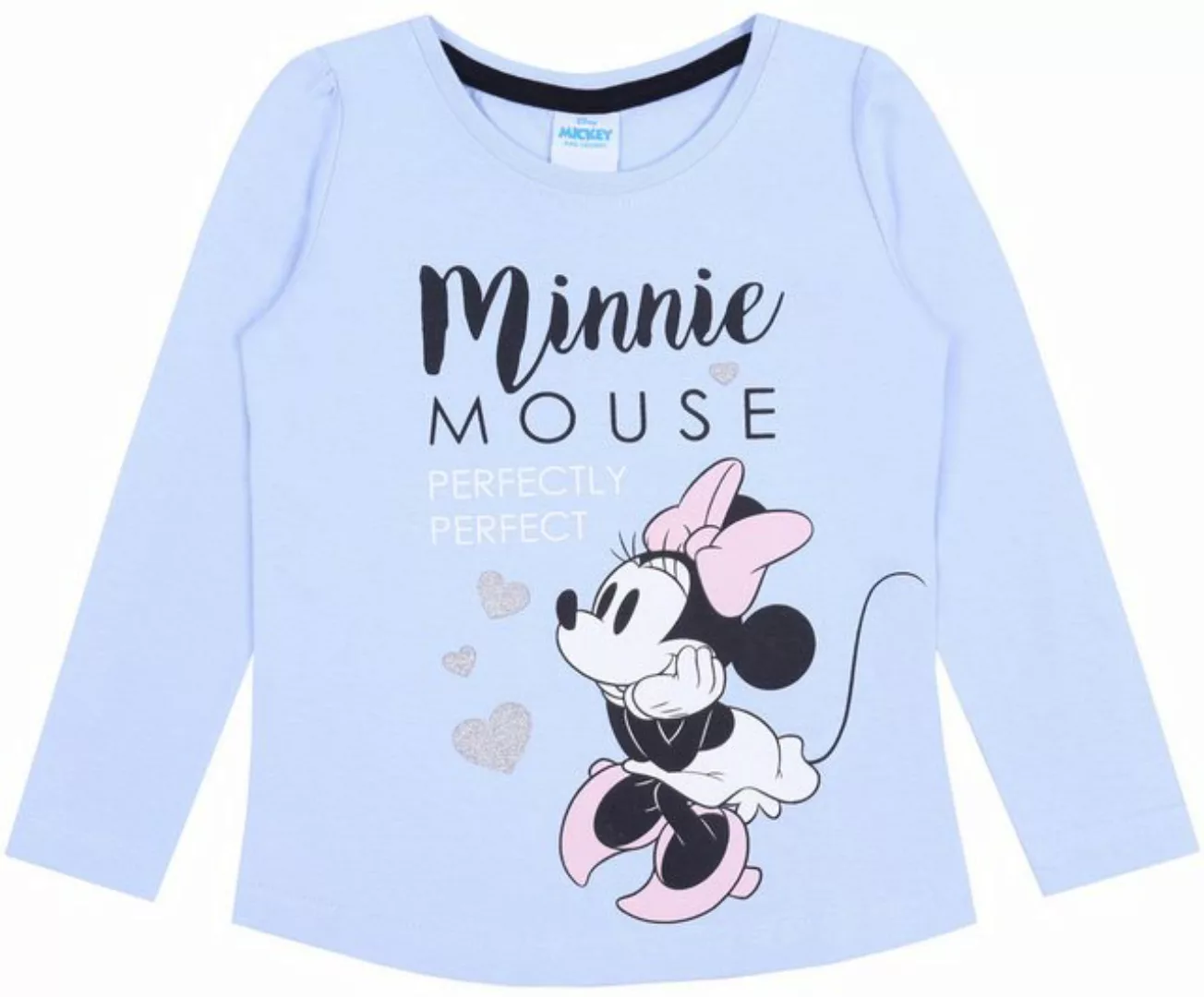 Sarcia.eu Langarmbluse Blaue Bluse mit langen Ärmel Minnie Mouse DISNEY 3-4 günstig online kaufen