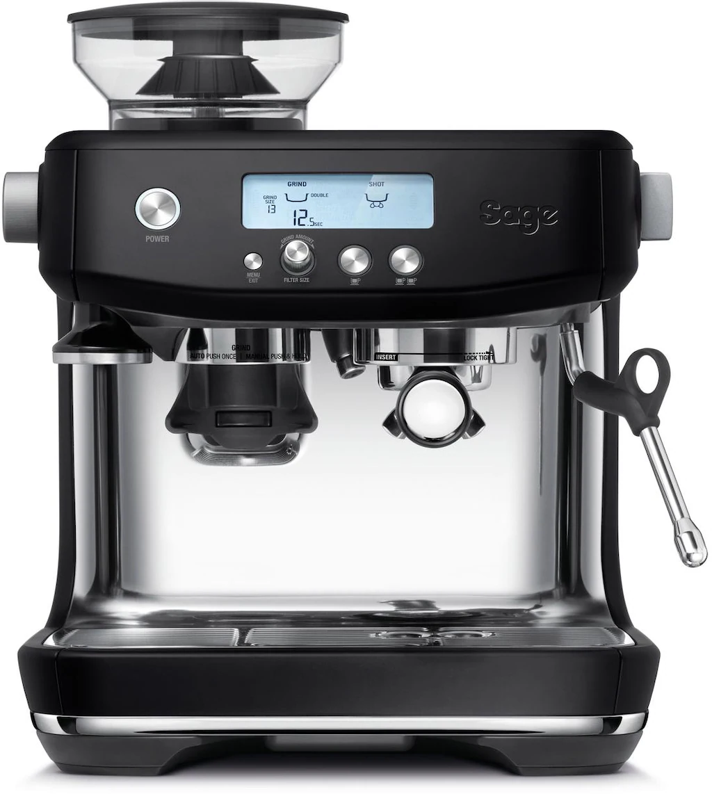 Sage Espressomaschine »»The Barista Pro, SES878BTR4EEU1««, Mattschwarz günstig online kaufen