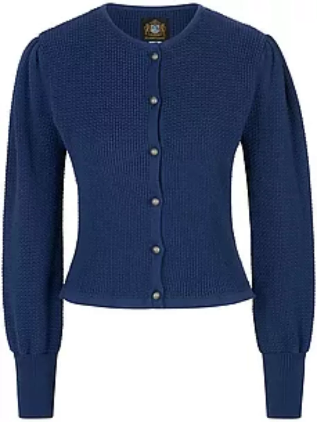 Strickjacke Hammerschmid blau günstig online kaufen