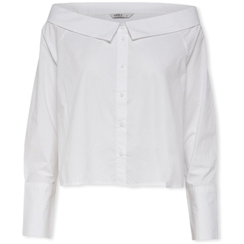 Only  Blusen Off Shoulders Bambi Top - Bright White günstig online kaufen