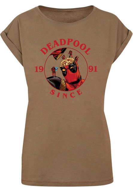 ABSOLUTE CULT T-Shirt ABSOLUTE CULT Damen Ladies Deadpool - Brain Damage T- günstig online kaufen