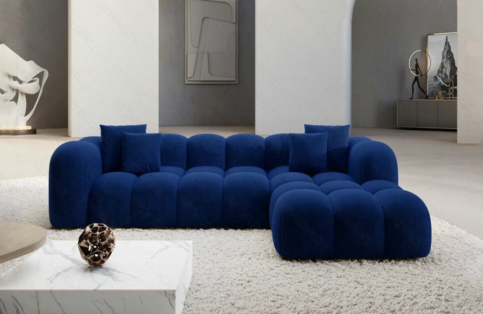 Sofa Dreams Ecksofa Stoffsofa Eckcouch Polster günstig online kaufen