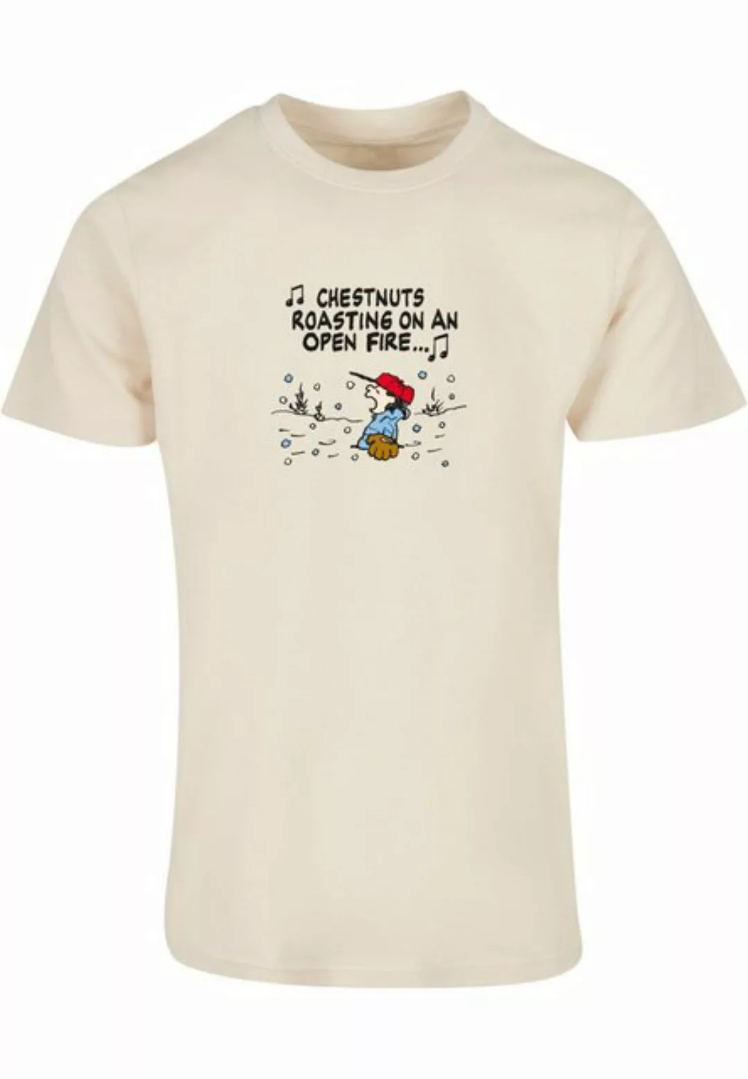 Merchcode T-Shirt Merchcode Herren Peanuts Chestnuts Basic Round Neck T-Shi günstig online kaufen