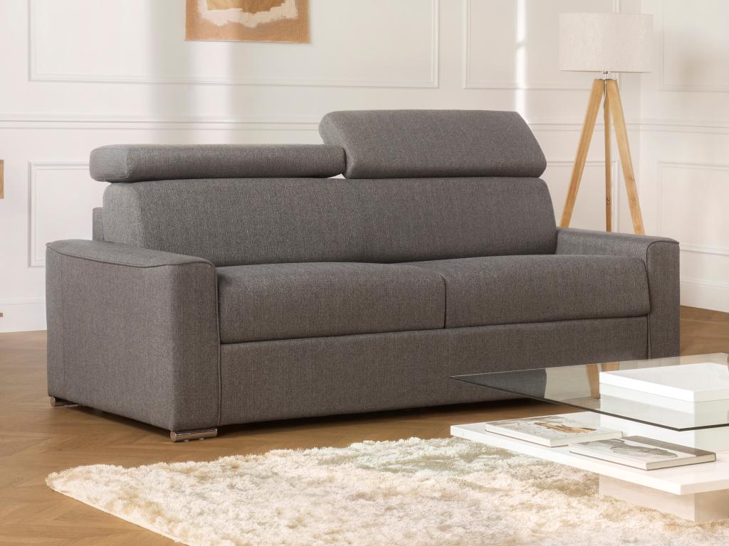 Schlafsofa 4-Sitzer - Liegefläche: 160 cm - Matratzenhöhe: 18 cm - Stoff - günstig online kaufen