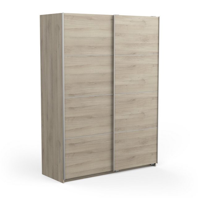 freiraum Schiebetürenschrank FAST4 in Kronberg Eiche - 148x203x58,4cm (BxHx günstig online kaufen