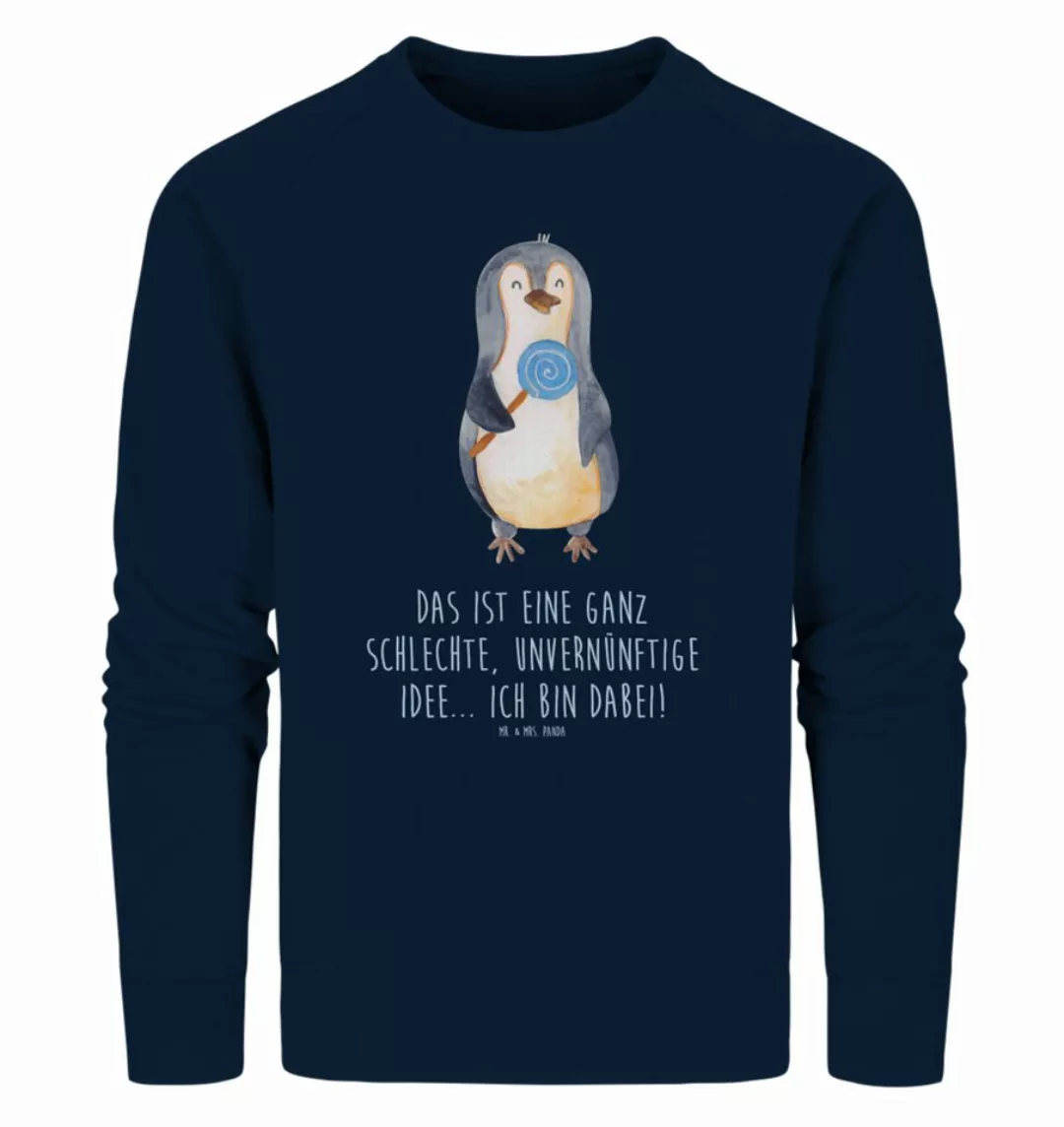 Mr. & Mrs. Panda Longpullover Größe L Pinguin Lolli - French Navy - Geschen günstig online kaufen