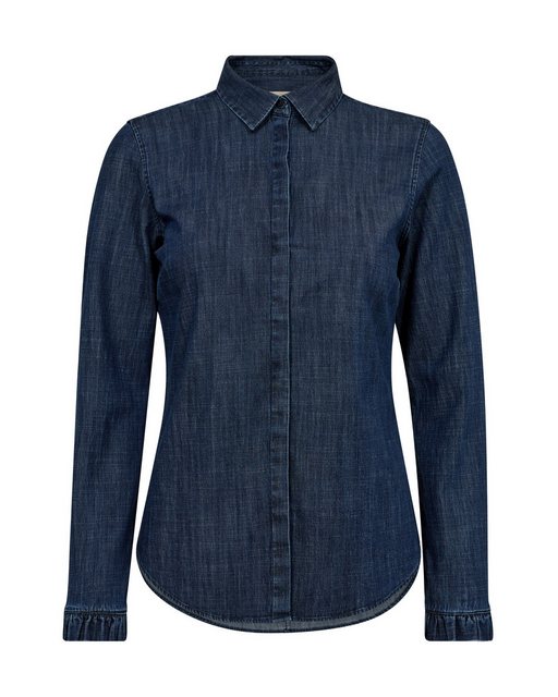 Mos Mosh Kurzarmhemd MMMattie Flip Denim Shirt 447 günstig online kaufen