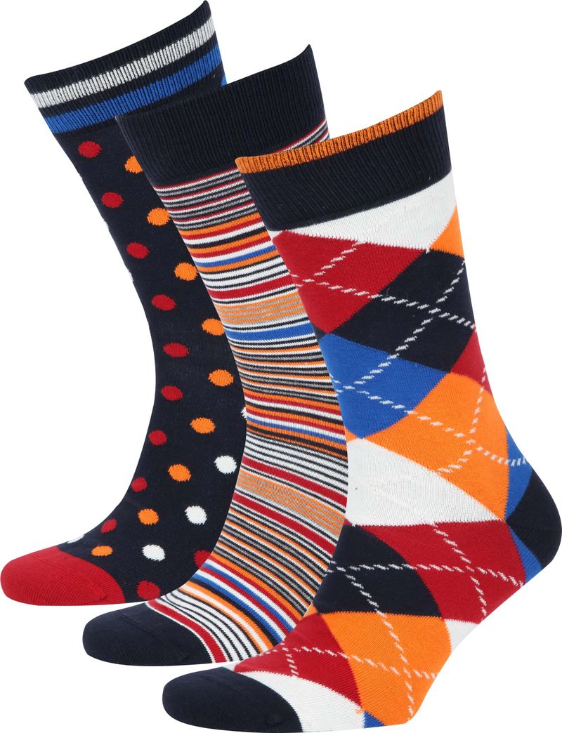 Suitable Orange Socken 3-Pack - Größe 42-46 günstig online kaufen