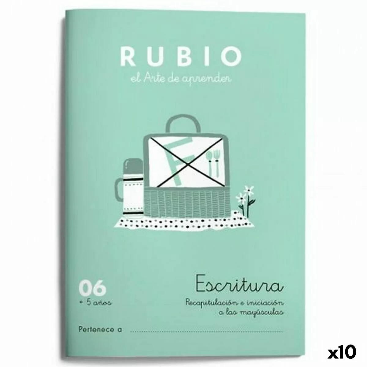 Schreib- Und Kalligraphie-notizbuch Rubio Nº06 Spanisch 20 Bettlaken 10 Stü günstig online kaufen