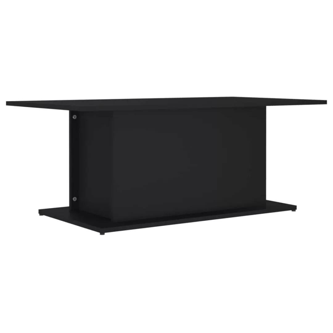 Couchtisch Schwarz 102x55,5x40 Cm Spanplatte günstig online kaufen