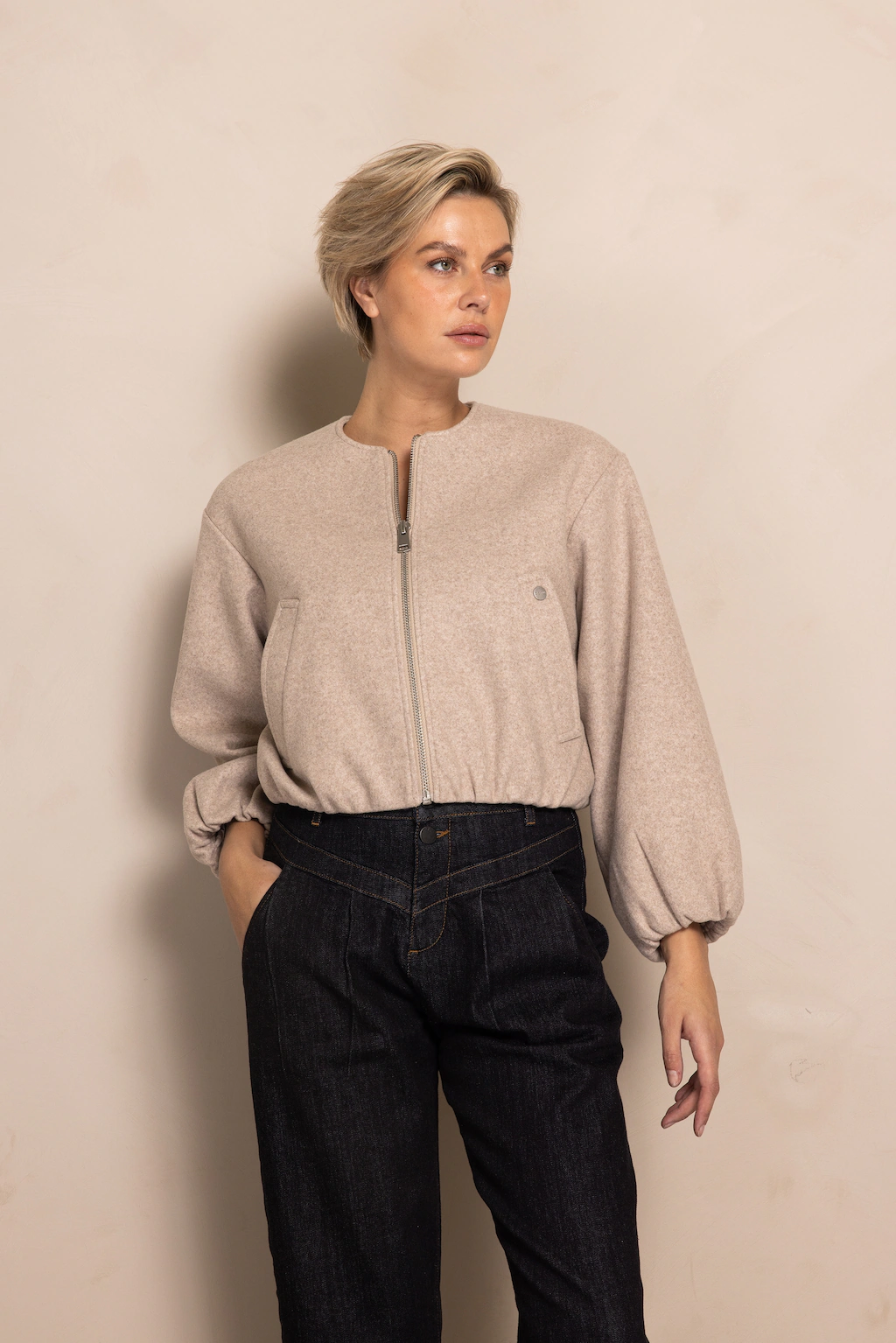 Zhrill Blouson "MANOA", mit Ballonärmeln günstig online kaufen