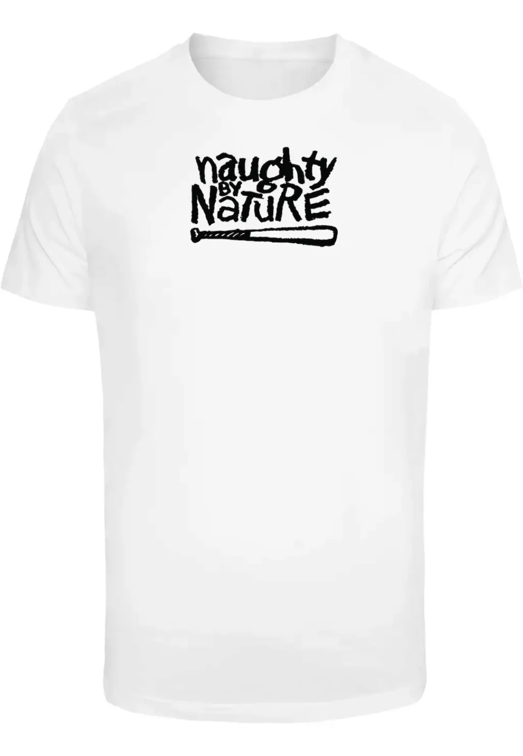 Merchcode T-Shirt "Merchcode Herren Naughty By Nature - Logo T-Shirt" günstig online kaufen