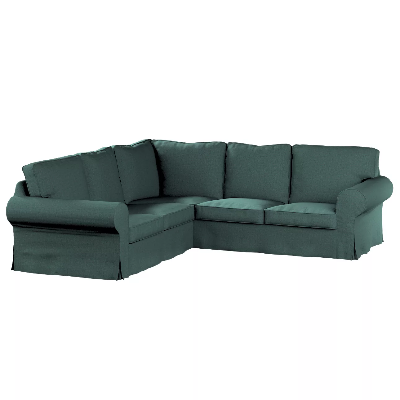 Bezug für Ektorp Ecksofa, türkis, Sofahusse für Ektorp Ecksofa, Madrid (162 günstig online kaufen