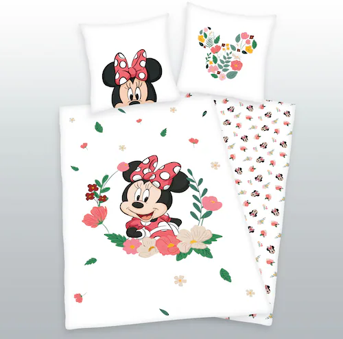 Disney Wendebettwäsche »Disney Minnie Mouse«, mit tollem Minnie Mouse Motiv günstig online kaufen