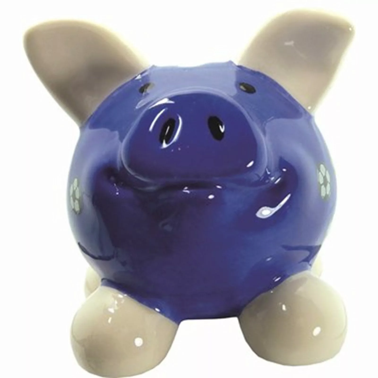 HTI-Living Spardose Sparschwein klein Blau Fußball, günstig online kaufen