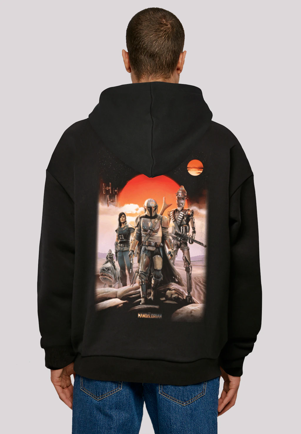 F4NT4STIC Kapuzenpullover "Star Wars The Mandalorian Warriors", Print günstig online kaufen