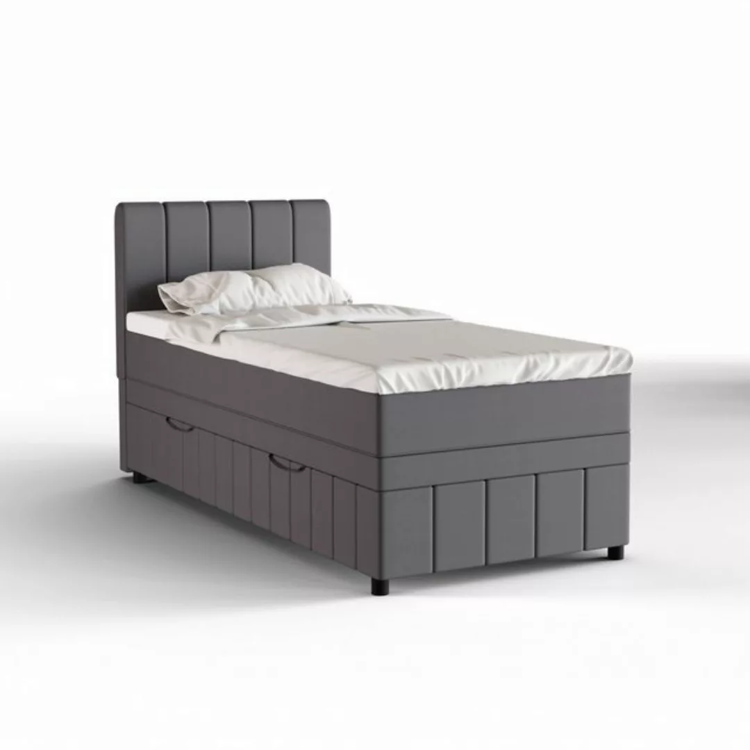 PANDA MÖBEL GmbH Boxspringbett Avalon, 90x200, 100x200, 120x200, Polsterbet günstig online kaufen