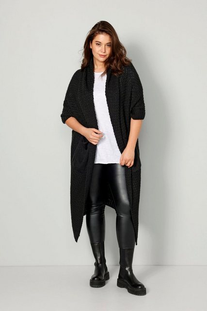 Angel of Style Pullunder Strickponcho oversized Strukturstrick offene Form günstig online kaufen