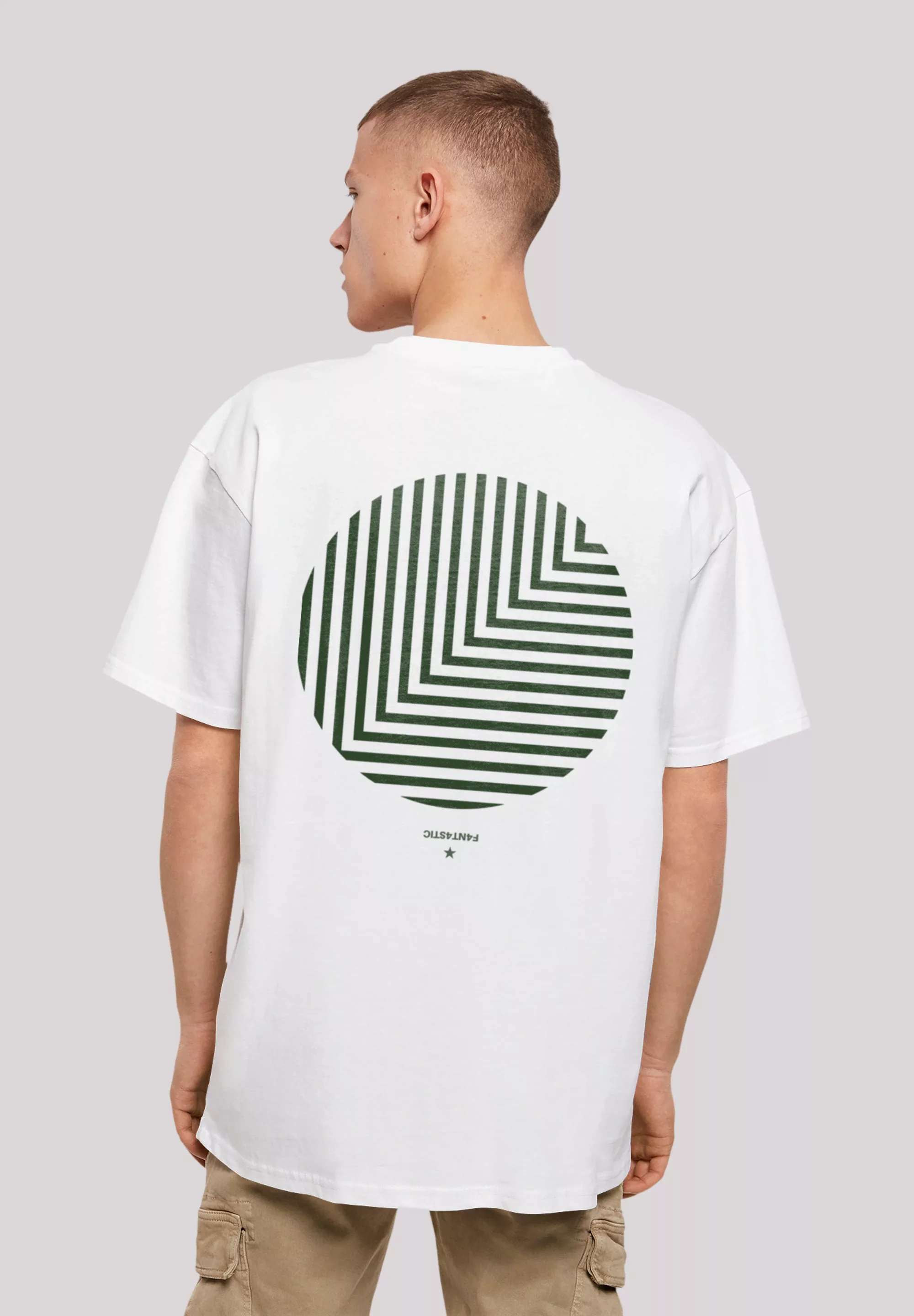F4NT4STIC T-Shirt "Geometrics Grau" günstig online kaufen