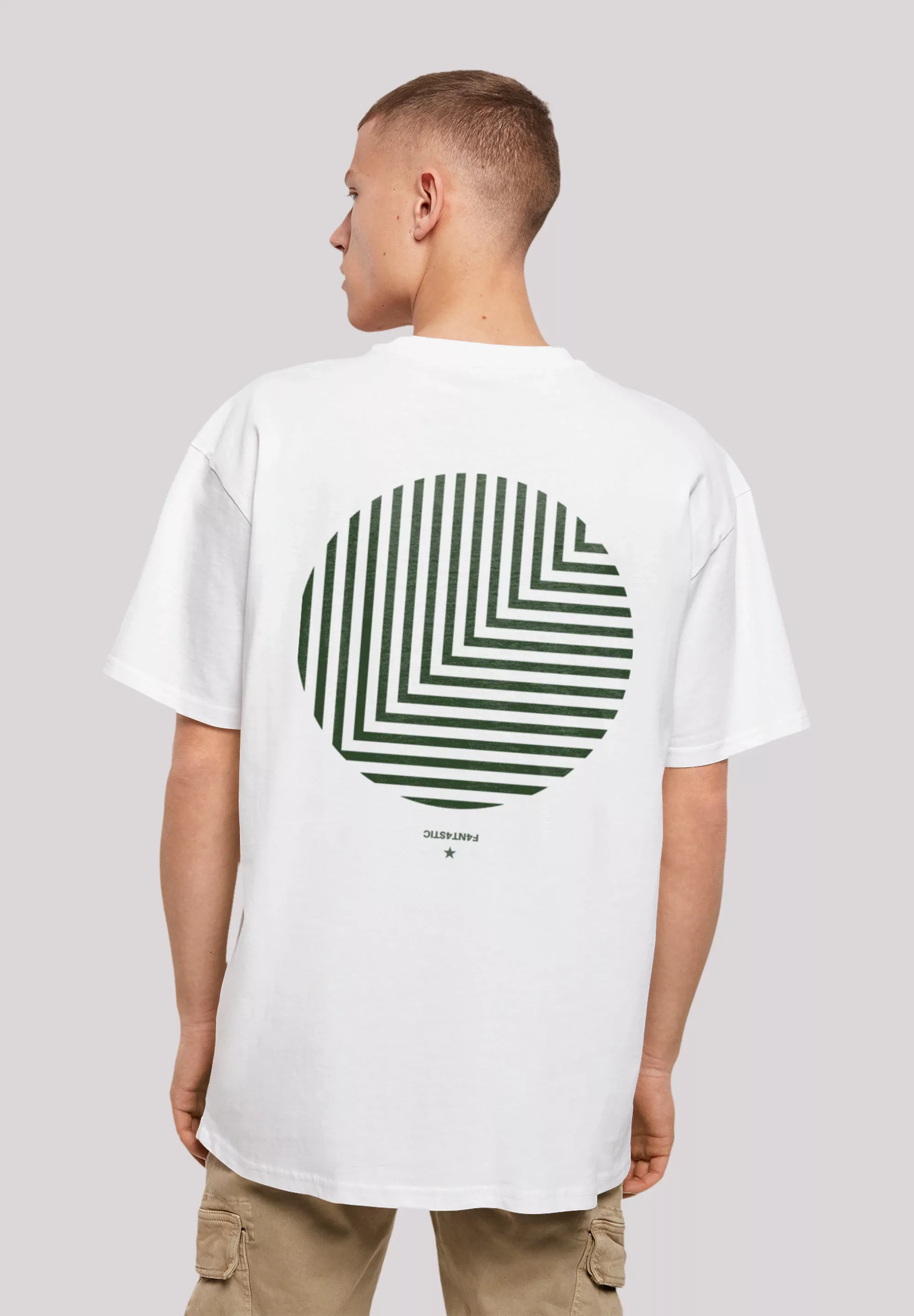 F4NT4STIC T-Shirt "Geometrics Grau", Print günstig online kaufen