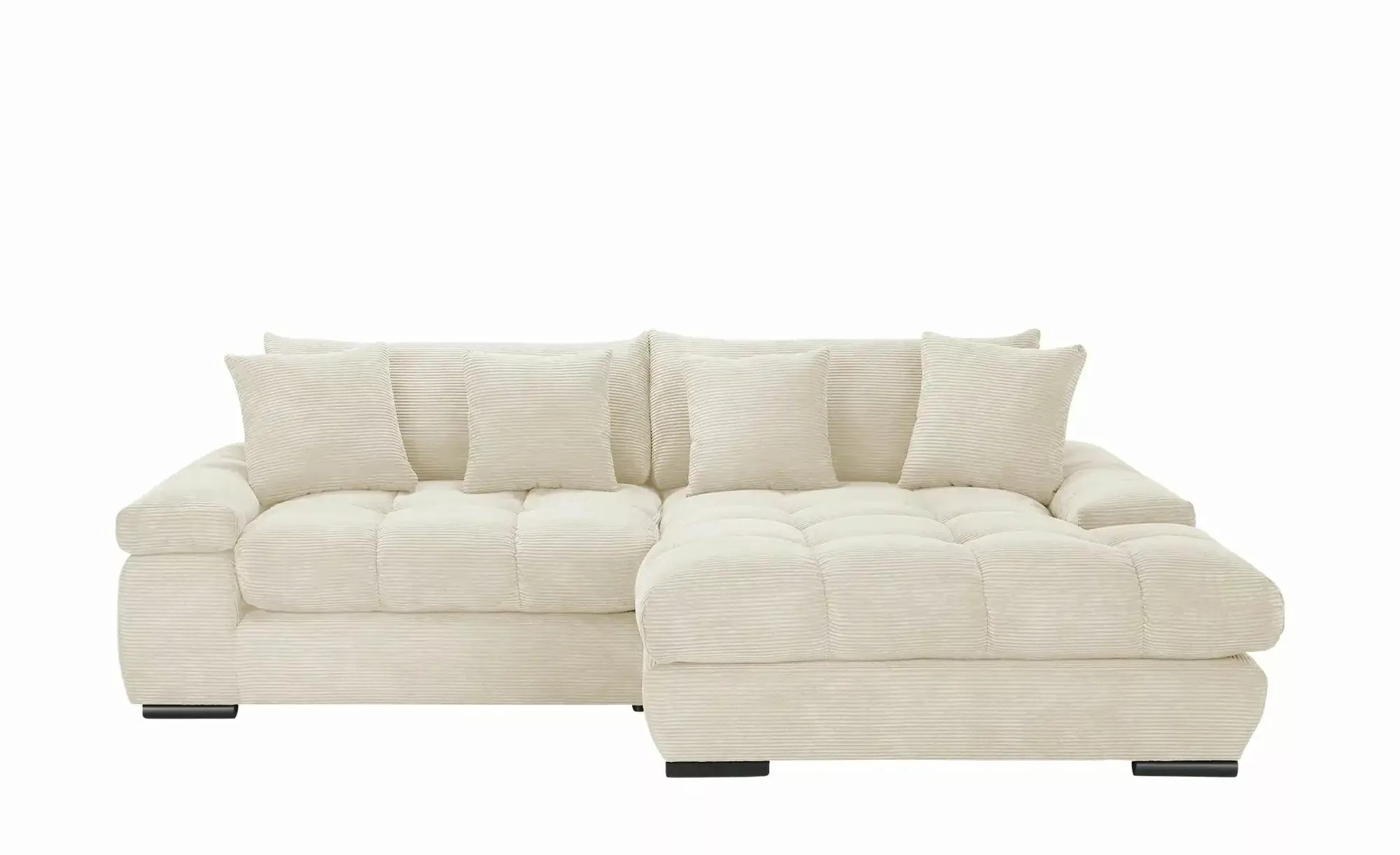 bobb Ecksofa mit trendigem Cordbezug Hella ¦ creme ¦ Maße (cm): B: 303 H: 9 günstig online kaufen