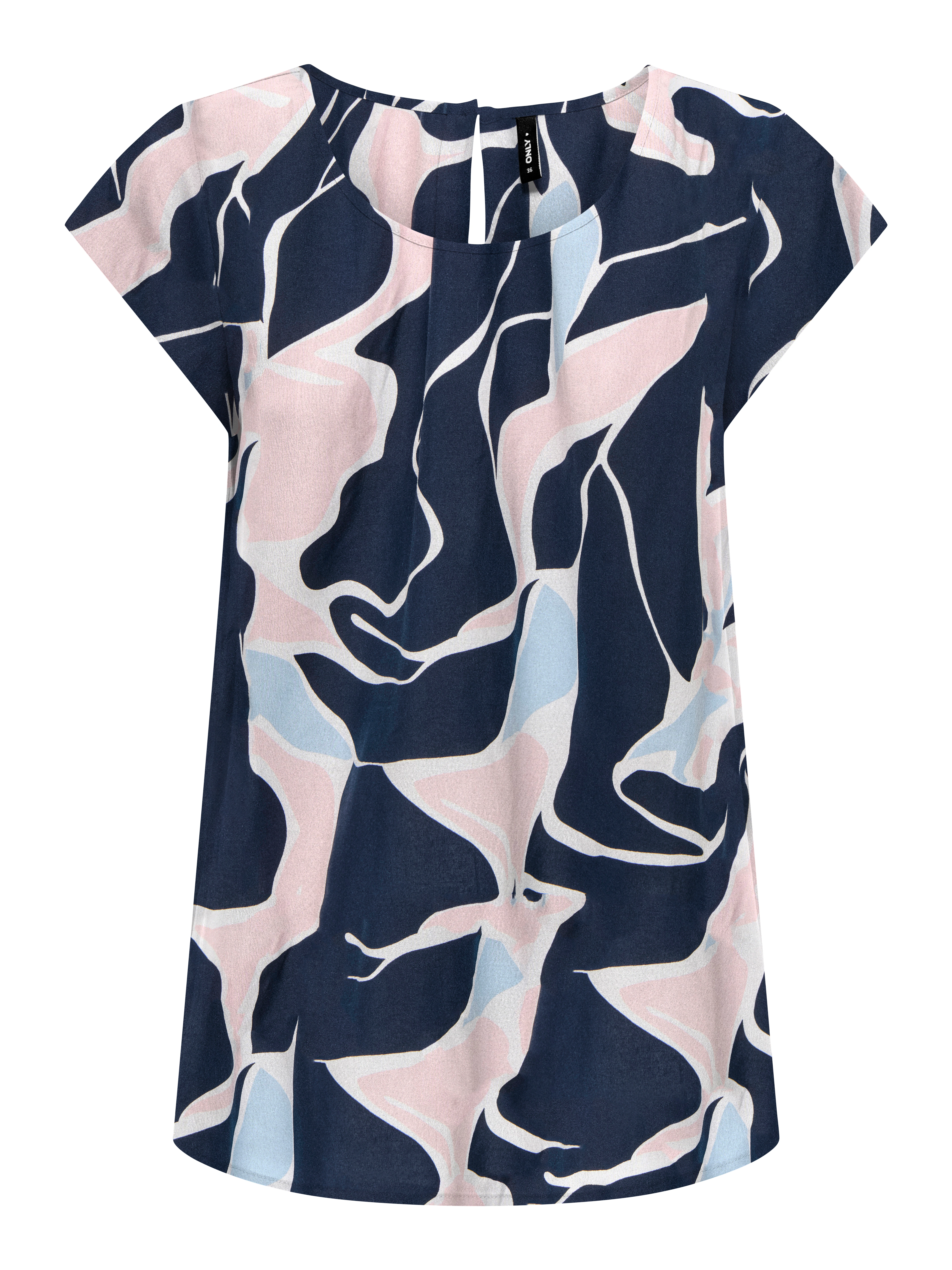 ONLY Shirtbluse "ONLNOVA LIFE S/S TOP AOP PTM" günstig online kaufen