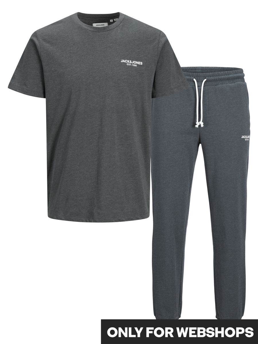 Jack & Jones Hexa Trainingsanzug 2XL Asphalt / Pack / Pants / Asphalt günstig online kaufen