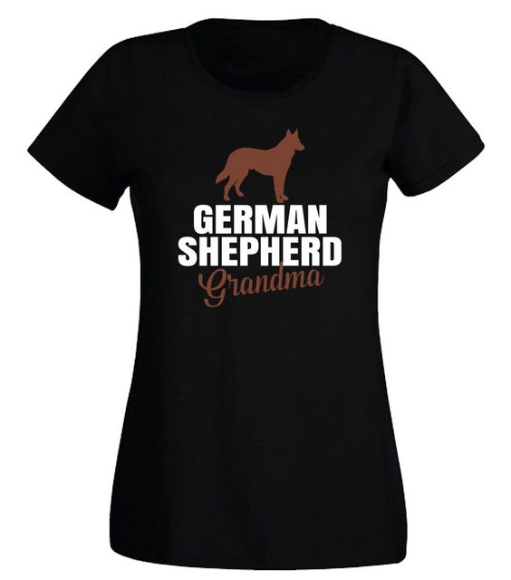 G-graphics T-Shirt Damen T-Shirt - German Shepherd Grandma Slim-fit, mit tr günstig online kaufen