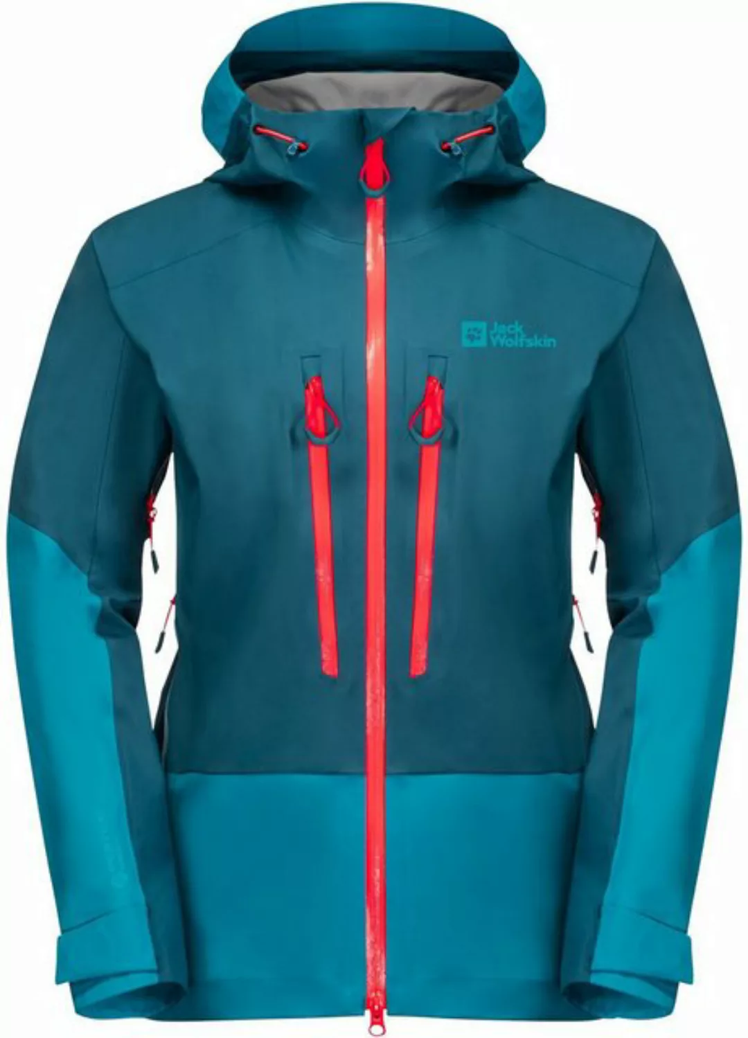 Jack Wolfskin Funktionsjacke ALPSPITZE 3L JKT W BLUE CORAL günstig online kaufen