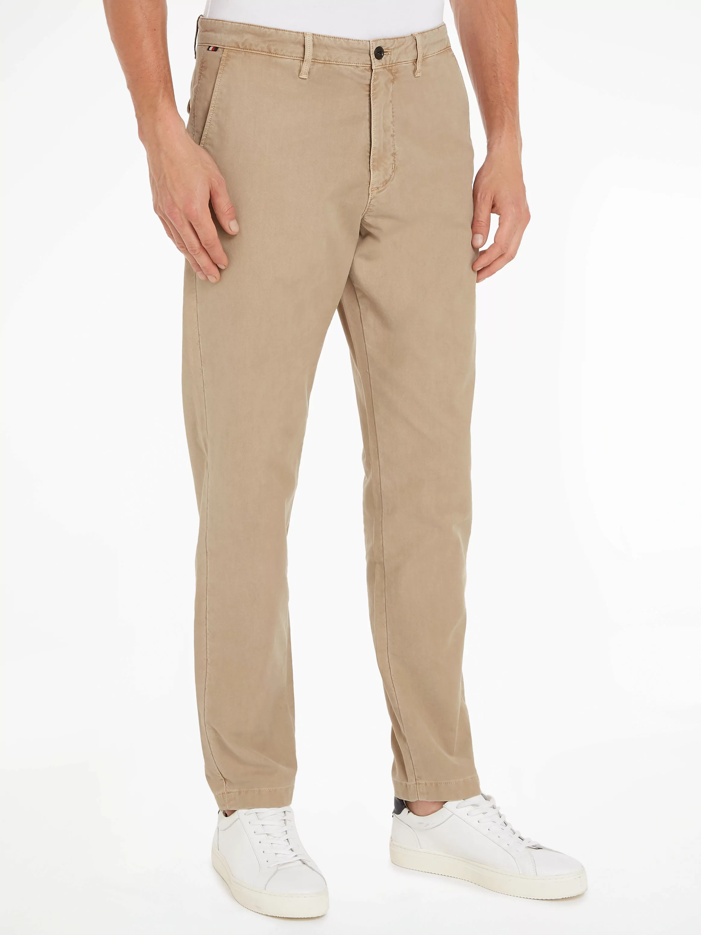 Tommy Hilfiger Chinohose "CHINO CHELSEA GABARDINE GMD", mit Logostickerei a günstig online kaufen