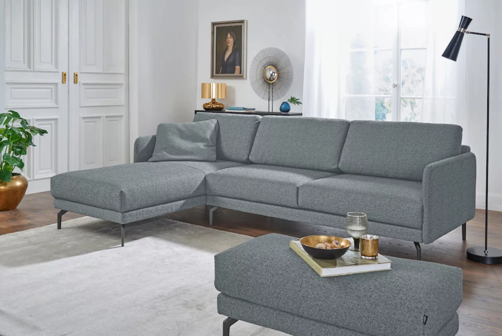 Creation BY ROLF BENZ Ecksofa »CR.450, Designecksofa, L-Form«, Armlehne seh günstig online kaufen