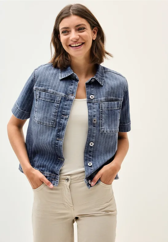 Cecil Jeansjacke, ohne Kapuze, mit Brusttaschen günstig online kaufen