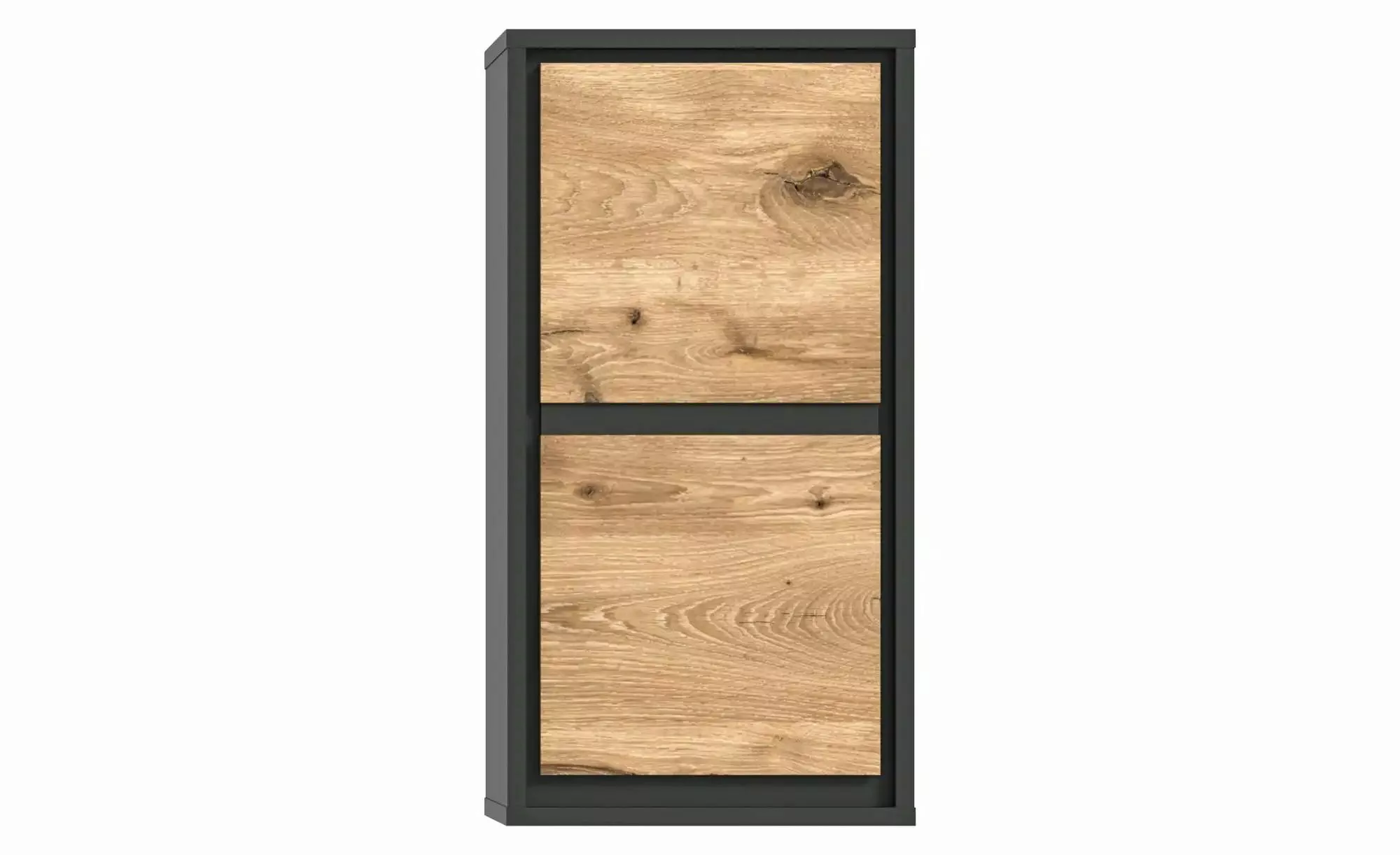 xonox.home Hängeschrank in Anthrazit / Nox Oak - 35x69x24cm (BxHxT) günstig online kaufen