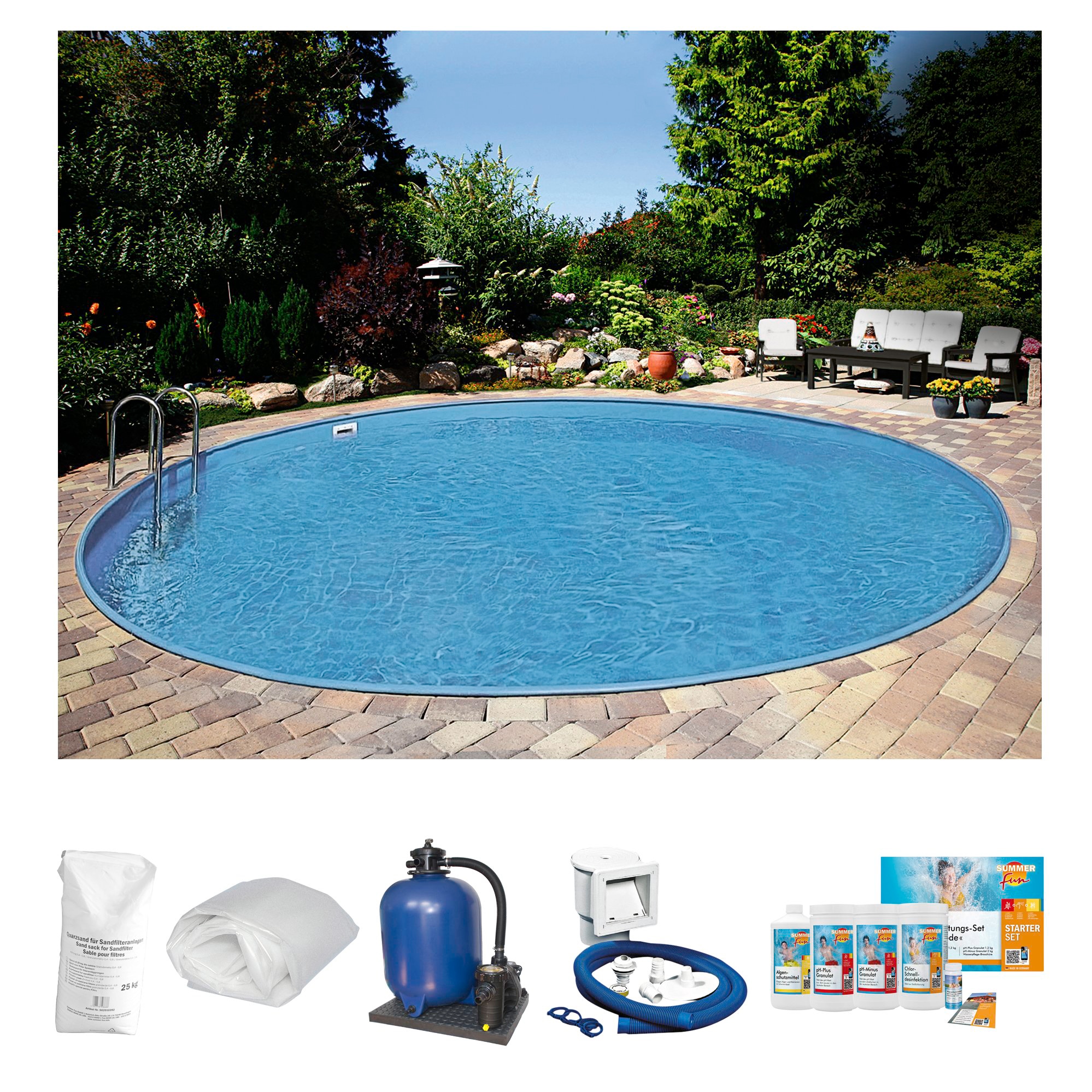 Clear Pool Rundpool "Premium Ibiza", (Set) günstig online kaufen