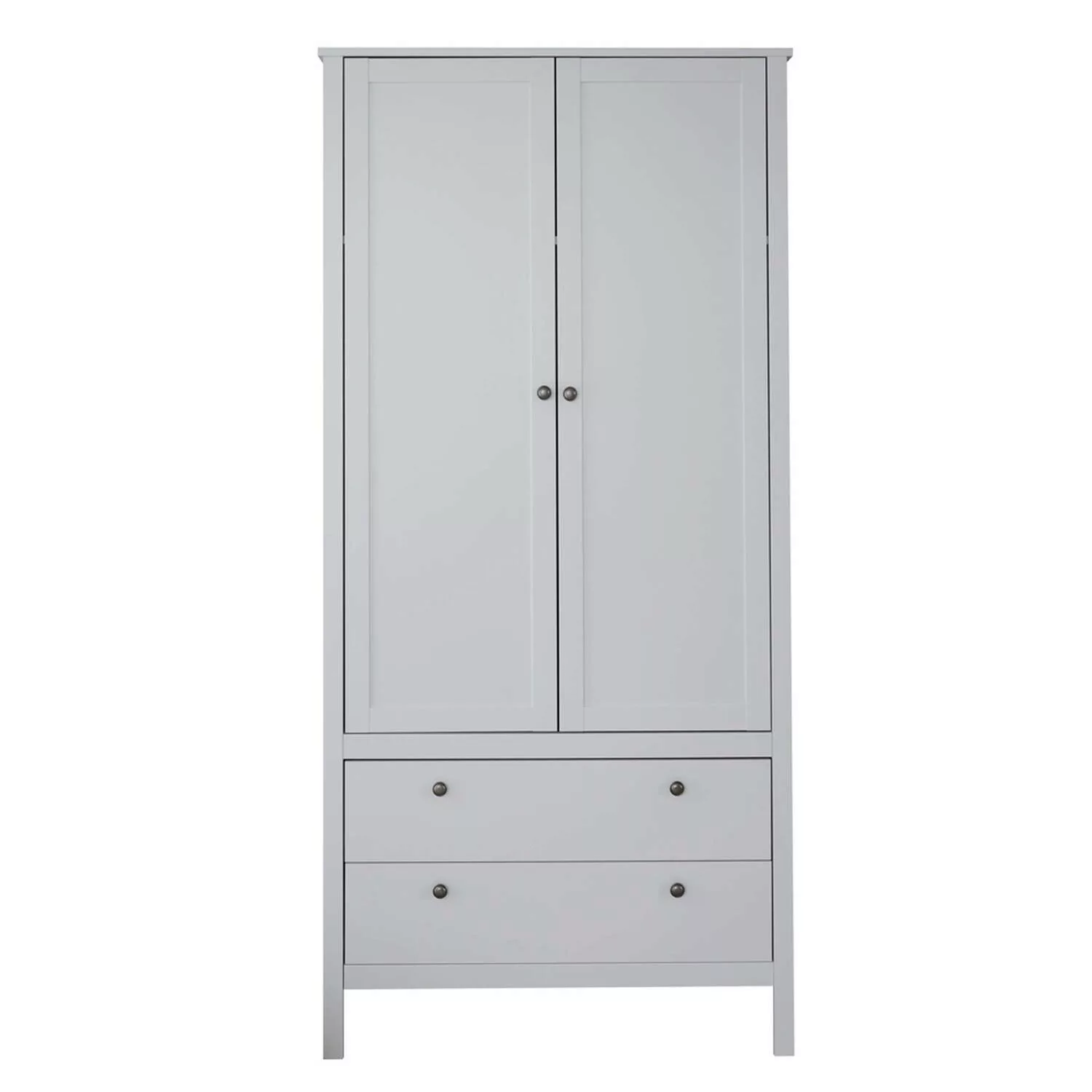 Kleiderschrank Jugendzimmer OLOT-19 in weiß, B/H/T: ca. 91/192/51 cm günstig online kaufen