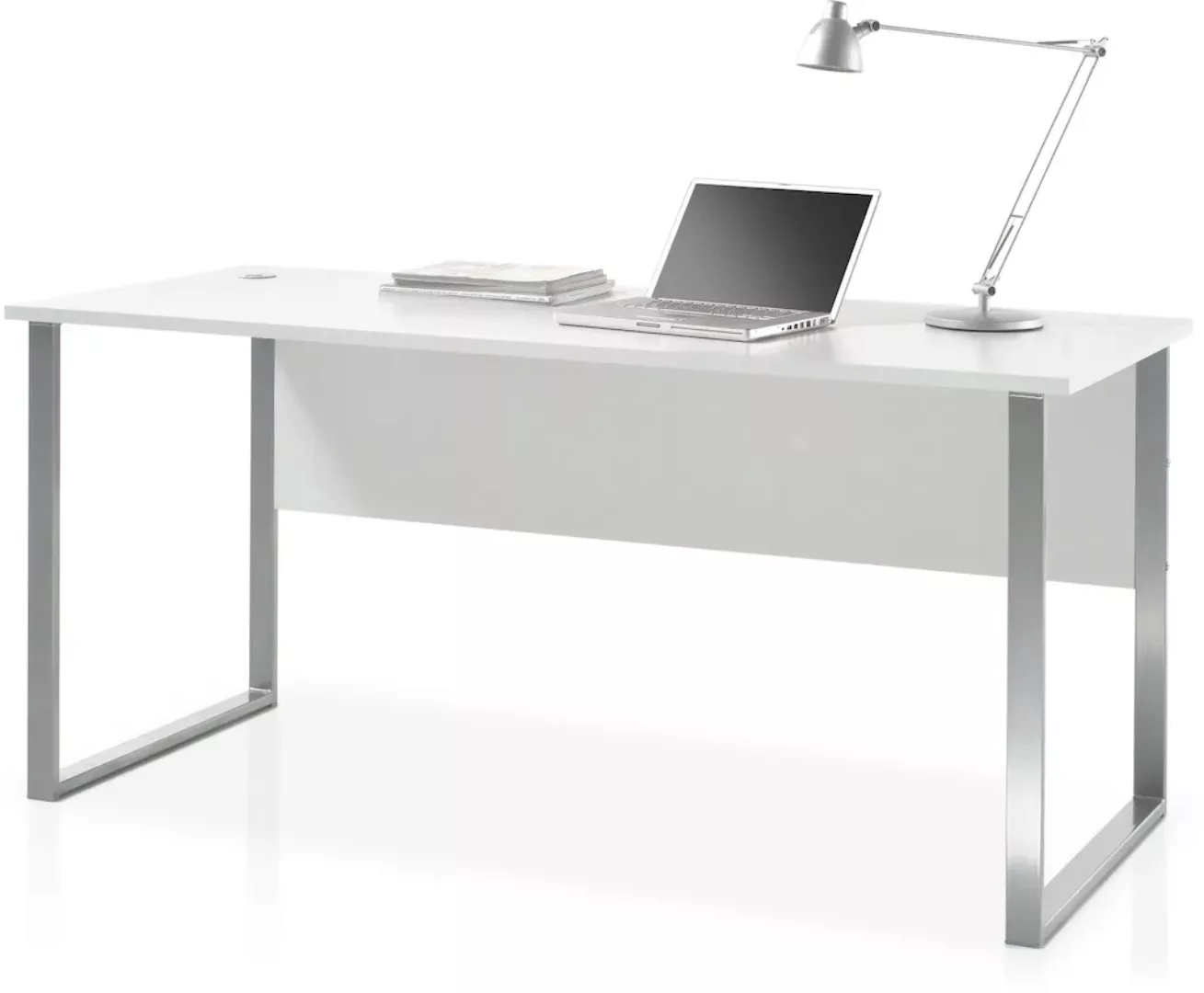 BEGA OFFICE Schreibtisch "Office Lux", in Lichtgrau, Home Office Desk mit U günstig online kaufen